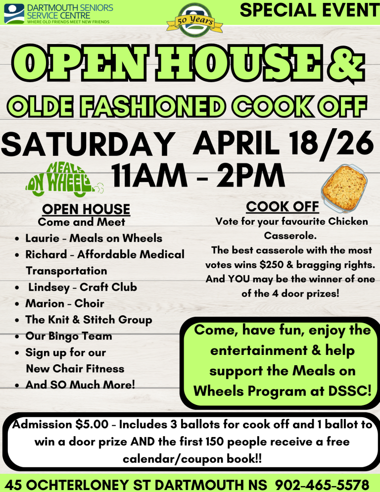 Open House Saturday April 18 11am to 2pm