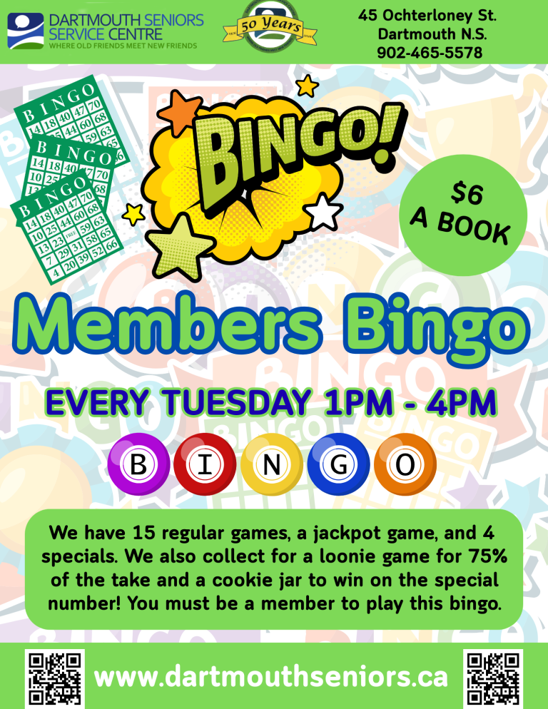 MEMBERS BINGO 2026