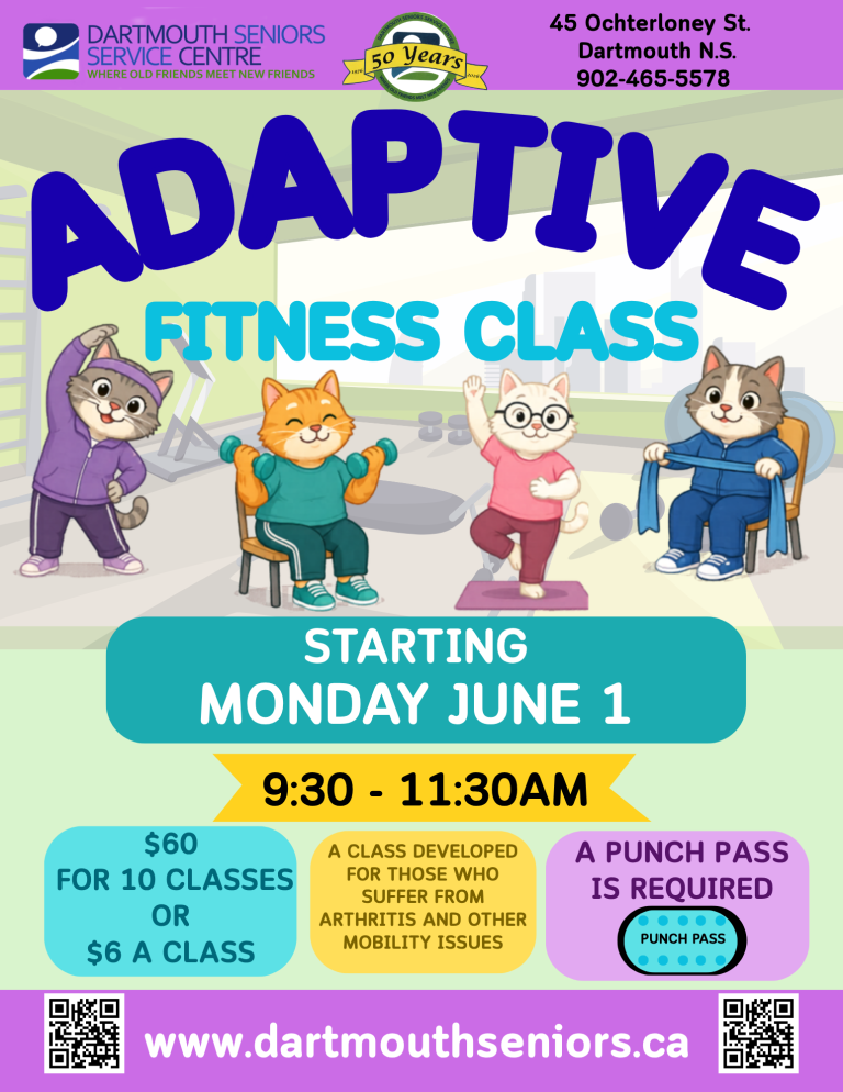ADAPTIVE EXERCISE MONDAYS 2026
