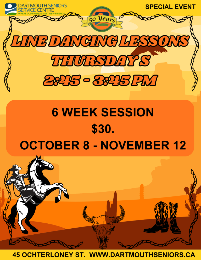 Line Dancing Lessons JULY 1626