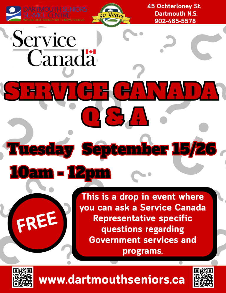 SERVICE CANADA Q&A SEPT 1526